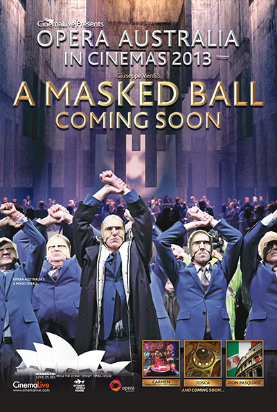 Opera Australia: A Masked Ball cover