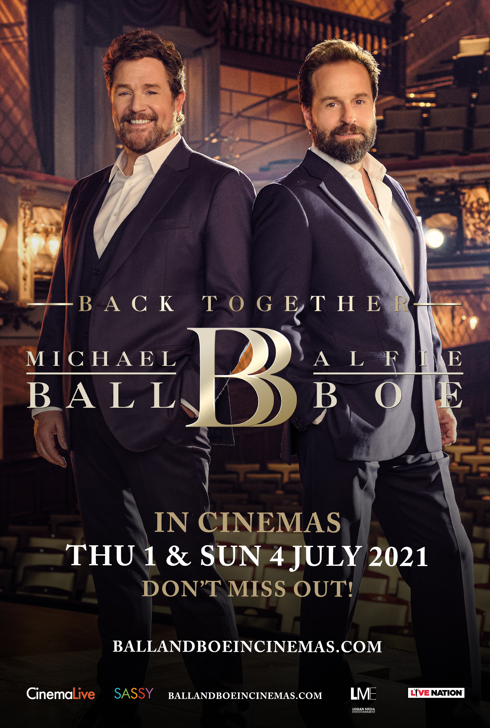 Michael Ball and Alfie Boe: Back Together cover