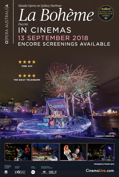 La Bohéme on Sydney Harbour (2018) cover