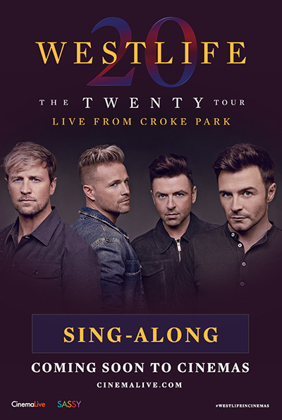 Westlife: The Twenty Tour Sing-Along cover