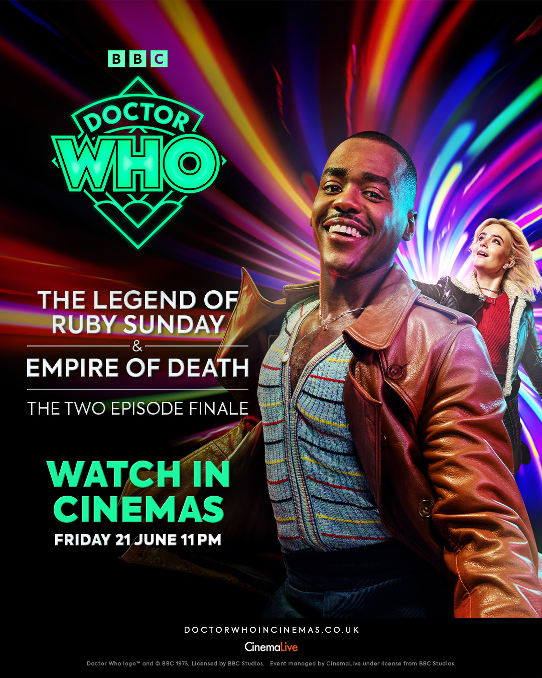 DOCTOR WHO - THE TWO EPISODE SEASON FINALE cover
