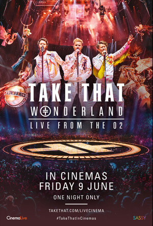 Take That: Wonderland Live from the O2 cover