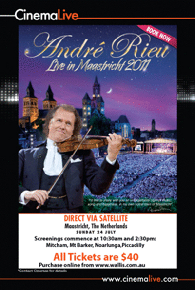 André Rieu: Live in Maastricht 2011 cover