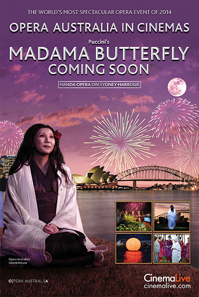 Madama Butterfly on Sydney Harbour cover